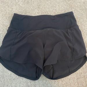 Black lululemon shorts